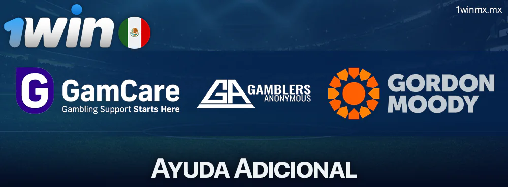 Organizaciones terceras que ayudan a los jugadores de 1win