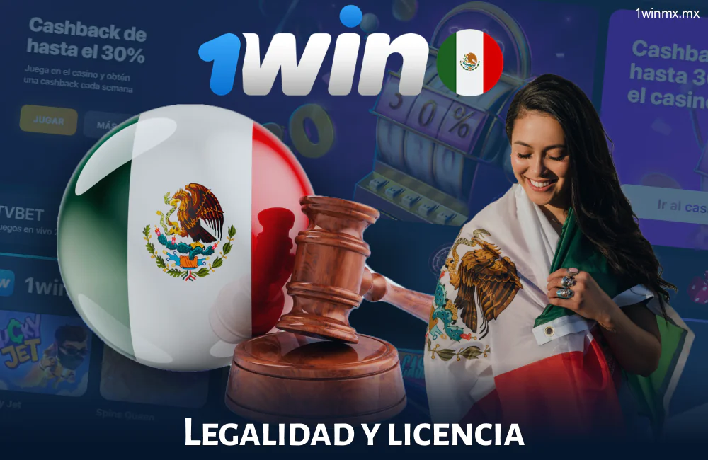 Legalidad del sitio web 1win MX